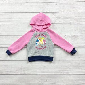 Nickelodeon Pinkfong Baby Shark Raglan Hoodie